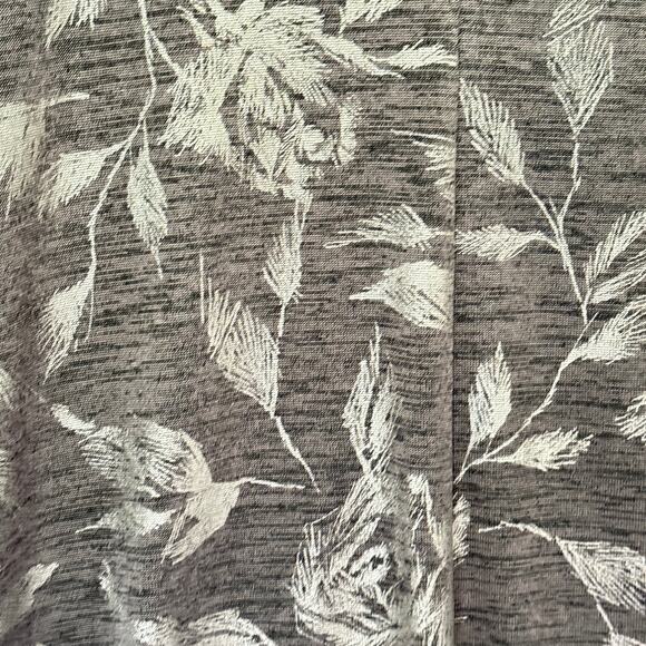 White House Black Market Floral Jetsetter Tunic Top Size M Dolman Sleeve Vacay - Picture 6 of 10